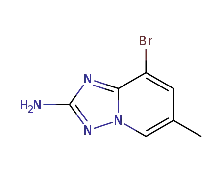 8-bromo-6-methyl-[1,2,4]triazolo[1,5-a]pyridin-2-ylamine