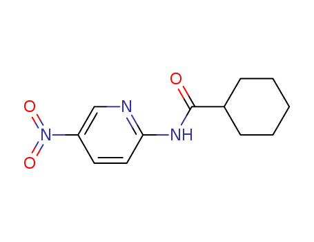 Cyclohexanecarboxamide, N-(5-nitro-2-pyridinyl)- (9CI)