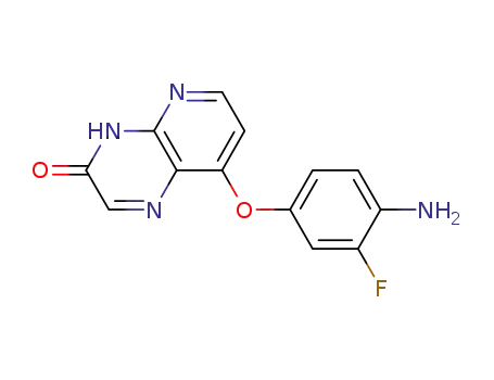 8-(4-amino-3-fluorophenoxy)pyrido[2,3-b]pyrazin-3(4H)-one