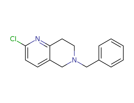 1,6-Naphthyridine, 2-chloro-5,6,7,8-tetrahydro-6-(phenylmethyl)-