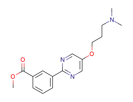 methyl 3-[5-(3-dimethylaminopropoxy)pyrimidin-2-yl]benzoate