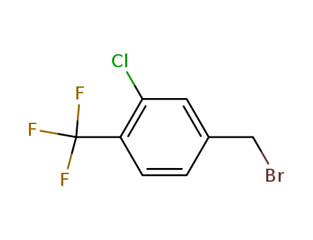 3-Chloro-4-(trifluoromethyl)benzyl bromide Cas no.361393-92-2 98%