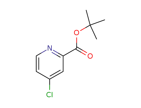 Molecular Structure of 220000-86-2 (4-Chloropyridine-2-carboxylic acid tert-butyl ester)