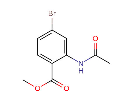 methyl 2-acetamido-4-bromobenzoate