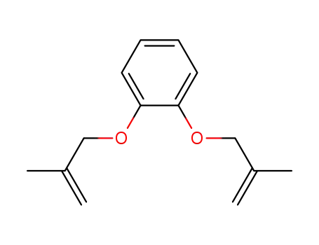 Molecular Structure of 10500-86-4 (Benzene, 1,2-bis[(2-methyl-2-propenyl)oxy]-)