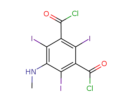 2,4,6-triiodo-5-(methylamino)isophthaloyl dichloride