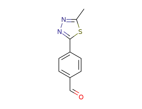 4-(5-methyl-1,3,4-thiadiazole-2-yl)benzaldehyde