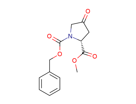 1,2-Pyrrolidinedicarboxylic acid, 4-oxo-, 2-Methyl 1-(phenylMethyl) ester, (R)-