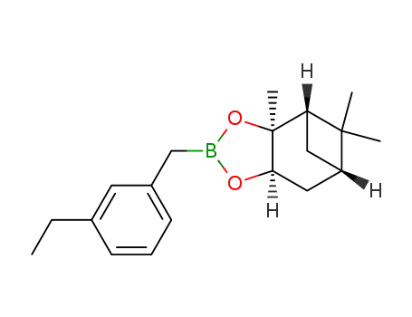 (3aS,4S,6S,7aR)-2-(3-ethylbenzyl)-3a,5,5-trimethylhexahydro-4,6-methanobenzo[d][1,3,2]dioxaborole