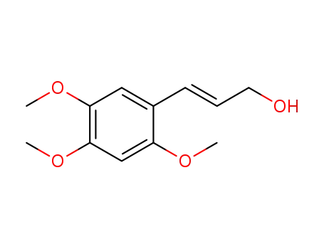Molecular Structure of 1392497-89-0 (3-(2,4,5-trimethoxyphenyl)-(2E)-2-propen-1-ol)