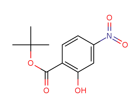 Molecular Structure of 1356600-78-6 (tert-butyl 2-hydroxy-4-nitrobenzoate)