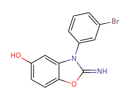 3-(3-bromophenyl)-2-imino-2,3-dihydrobenzo[d]oxazol-5-ol