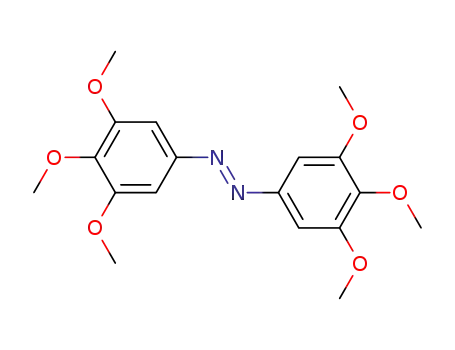Molecular Structure of 6333-84-2 ((E)-bis(3,4,5-trimethoxyphenyl)diazene)