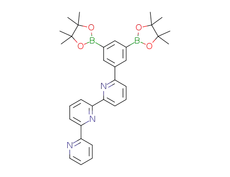 1,3-bis(4,4,5,5-tetramethyl-[1,3,2]dioxaborolan-2-yl)-5-(2,2';6',2-terpyridin-6-yl)benzene