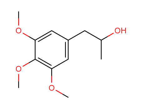 Molecular Structure of 32883-50-4 (1-(3,4,5-trimethoxyphenyl)propan-2-ol)