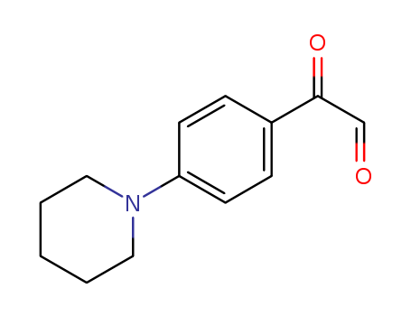 2-oxo-2-[4-(1-piperidinyl)phenyl]acetaldehyde monohydrate