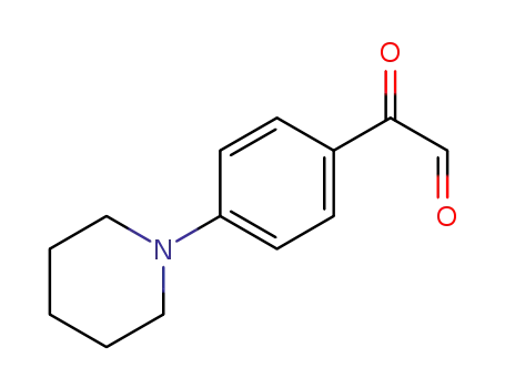 Molecular Structure of 1171309-72-0 (2-oxo-2-[4-(1-piperidinyl)phenyl]acetaldehyde monohydrate)