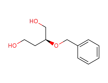 Molecular Structure of 60989-80-2 (1,4-Butanediol, 2-(phenylmethoxy)-, (2S)-)
