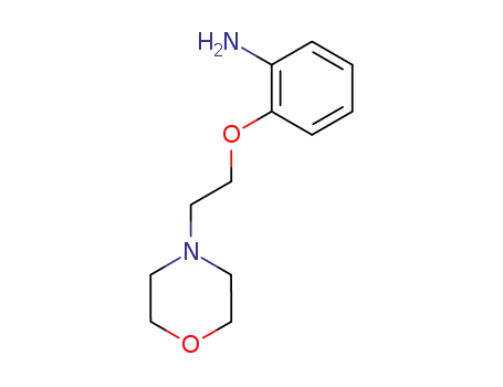 Molecular Structure of 64039-56-1 (2-(2-MORPHOLIN-4-YLETHOXY)ANILINE)