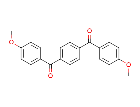 Molecular Structure of 15517-45-0 (Methanone, 1,4-phenylenebis[(4-methoxyphenyl)-)