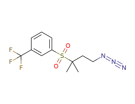 1-((4-azido-2-methylbutan-2-yl)sulfonyl)-3-(trifluoromethyl)benzene