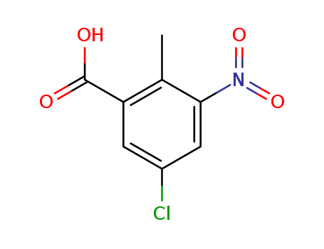 5-Chloro-2-methyl-3-nitrobenzoic acid Cas no.154257-81-5 98%