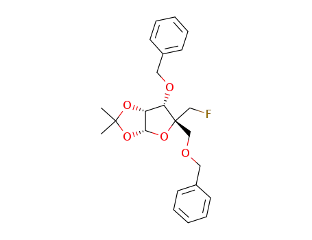 3,5-di-O-benzyl-4-C-fluoromethyl-1,2-O-isopropylidene-α-D-ribofuranose