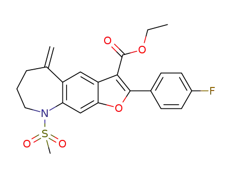 C<sub>23</sub>H<sub>22</sub>FNO<sub>5</sub>S