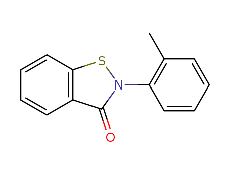 1,2-Benzisothiazol-3(2H)-one, 2-(2-methylphenyl)-