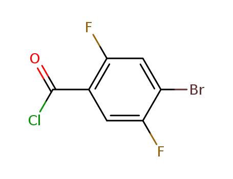 4-bromo-2,5-difluorobenzoic acid chloride