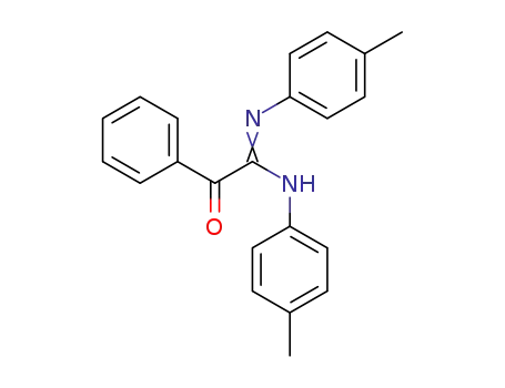 Molecular Structure of 1374667-32-9 (2-oxo-2-phenyl-N,N'-di(p-tolyl)acetimidamide)