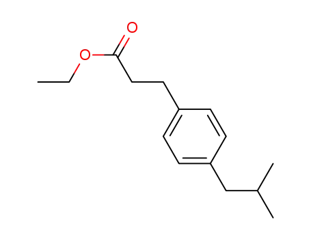 3-(4-이소부틸-페닐)-프로피온산 에틸 에스테르