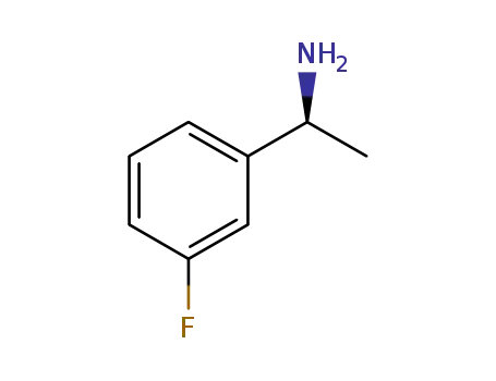 Molecular Structure of 444643-09-8 ((S)-1-(3-Fluorophenyl)ethanamine)