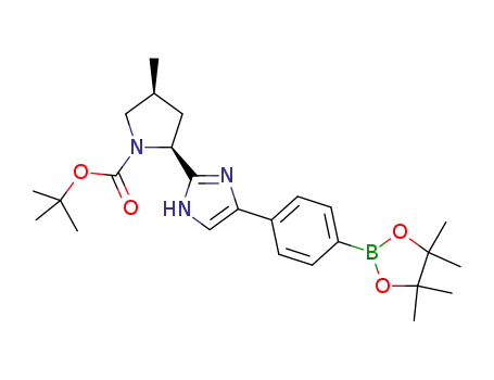 C<sub>25</sub>H<sub>36</sub>BN<sub>3</sub>O<sub>4</sub>