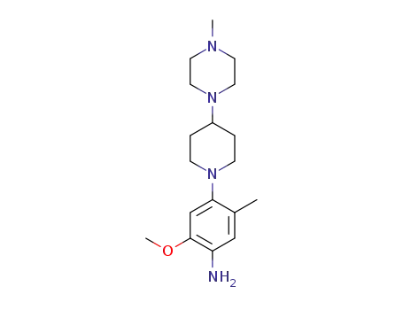 2-methoxy-5-methyl-4-(4-(4-methylpiperazin-1-yl)piperidin-1-yl)aniline