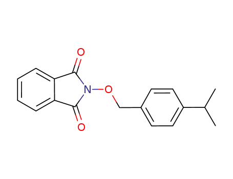Molecular Structure of 796061-04-6 (N-(4-isopropylbenzyloxy)phthalimide)