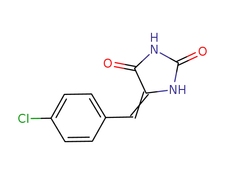 Molecular Structure of 10040-86-5 (4-CHLOROBENZALHYDANTOIN)