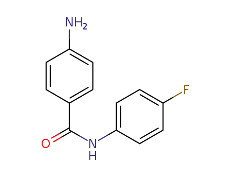 Molecular Structure of 698988-07-7 (4-AMINO-N-(4-FLUOROPHENYL)BENZAMIDE)