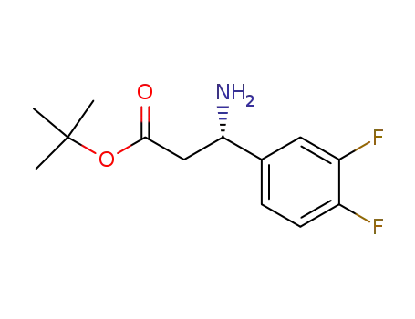 tert-butyl (S)-3-amino-3-(3',4'-difluorophenyl)propanoate