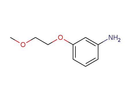 Molecular Structure of 110178-35-3 (3-(2-methoxyethoxy)aniline hydrochloride)