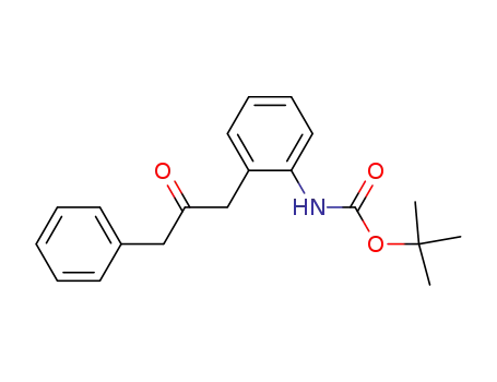 Carbamic acid, [2-(2-oxo-3-phenylpropyl)phenyl]-, 1,1-dimethylethyl
ester