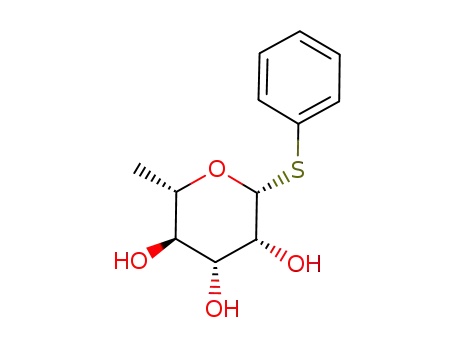 Molecular Structure of 503065-75-6 (Phenyla-L-thiorhamnopyranoside)
