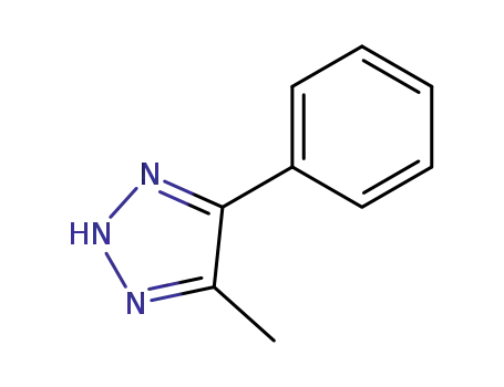 Molecular Structure of 80569-59-1 (4-methyl-5-phenyl-2H-1,2,3-triazole)