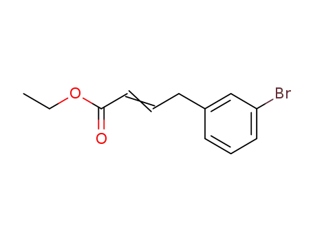 ethyl 4-(3-bromophenyl)-2-butenoate