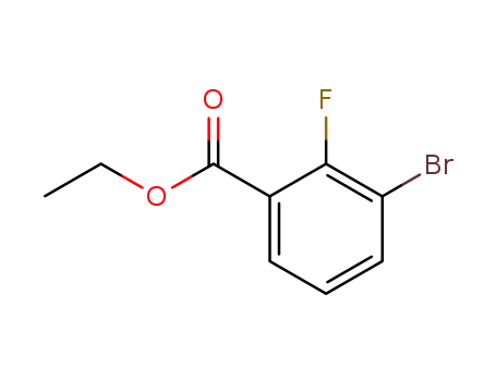 Molecular Structure of 334792-76-6 (3-BROMO-2-FLUOROBENZOIC ACID ETHYL ESTER)