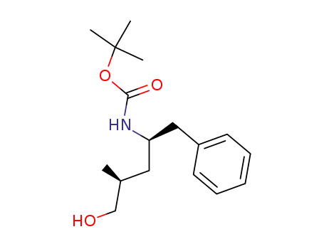 (1R,3S)-(1-benzyl-4-hydroxy-3-methylbutyl)carbamic acid tert-butyl ester