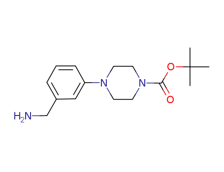 4-(3-AMINOMETHYL-PHENYL)-PIPERAZINE-1-CARBOXYLIC ACID TERT-BUTYL ESTER