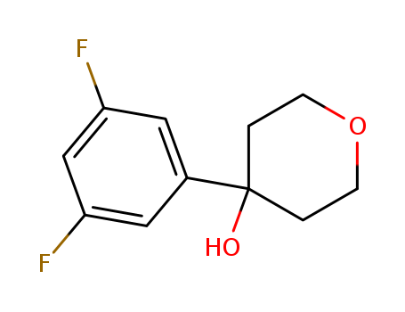 4-(3,5-DIFLUOROPHENYL)-TETRAHYDRO-2H-PYRAN-4-OL