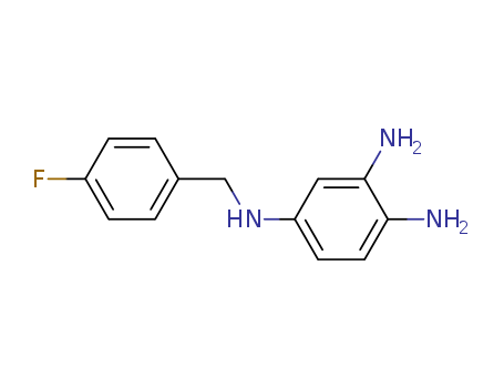 4-N-[(4-fluorophenyl)methyl]benzene-1,2,4-triamine