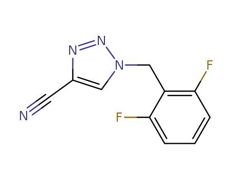 4-cyano-1-(2,6-difluorobenzyl)-1H-1,2,3-triazole